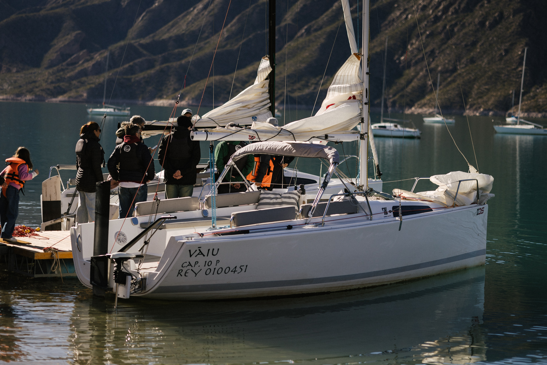 Paseo en velero en Potrerillos