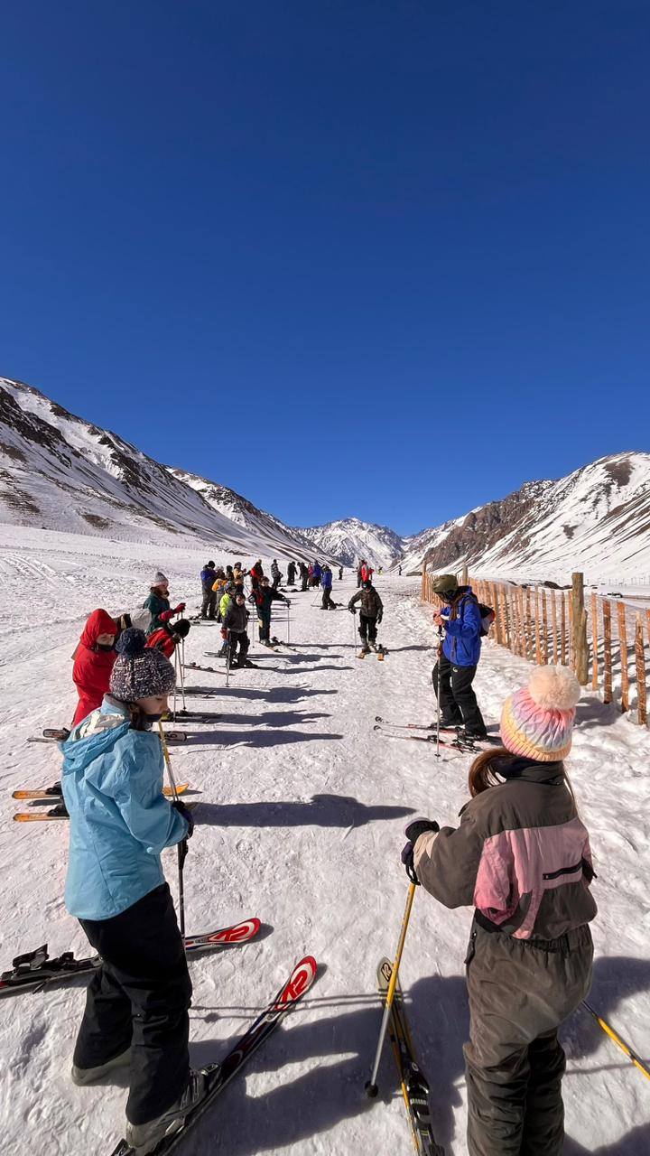 Dia de nieve en Mendoza