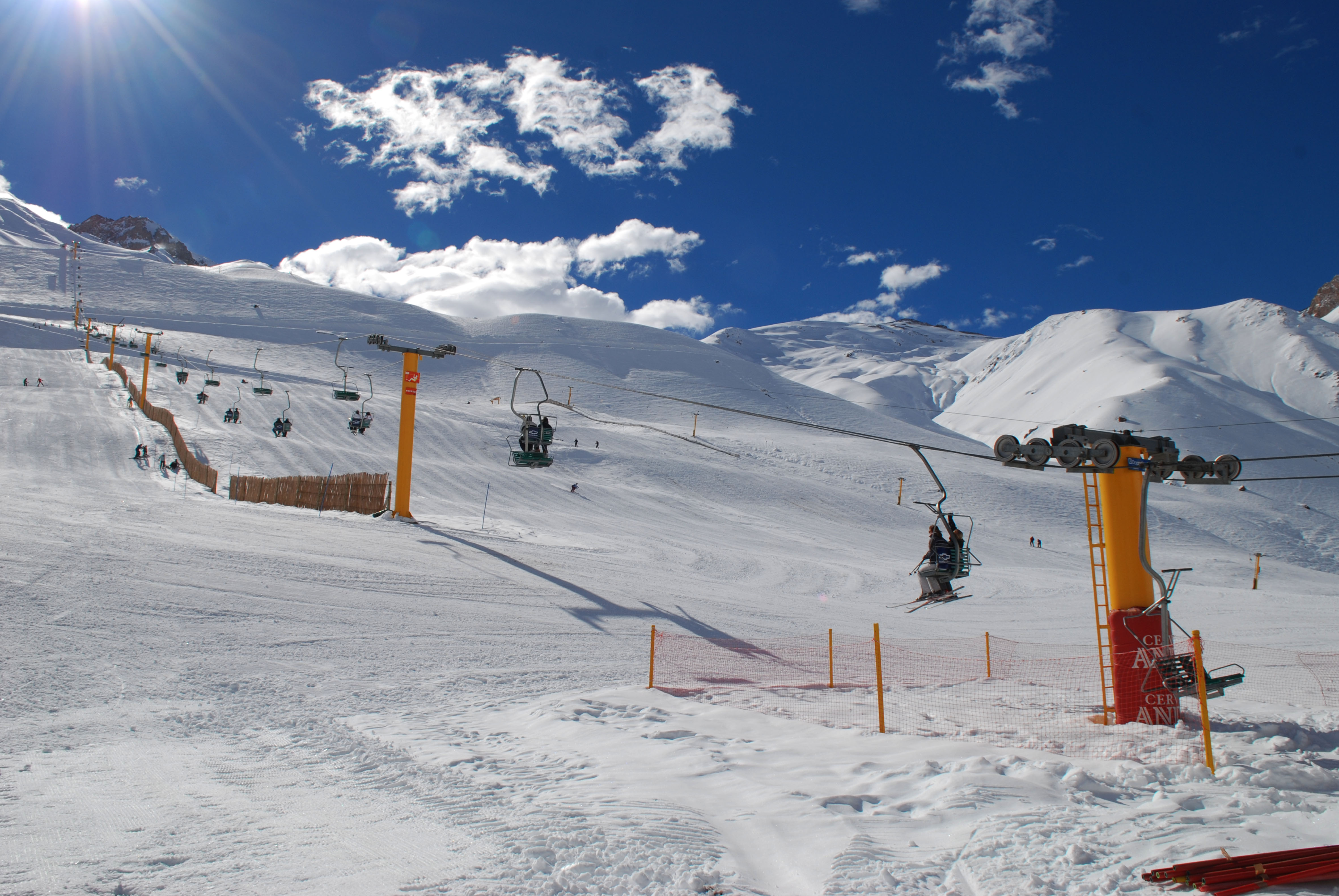 Dia de nieve en Mendoza